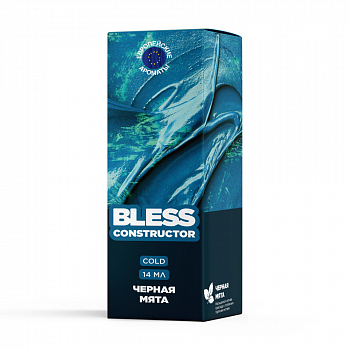 Ароматизатор BLESS CONSTRUCTOR ICE "Черная мята" (на 30мл) 