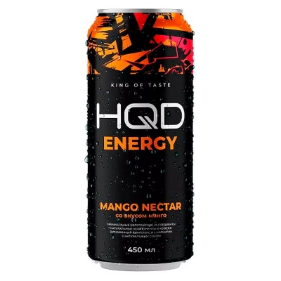 Напиток HQD Energy "Mango nectar" 0.45л