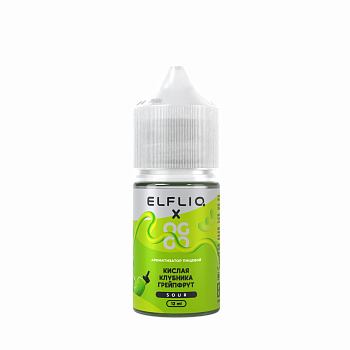 Ароматизатор ELFLIQ X OGGO Sour "Кислая клубника грейпфрут" (на 30мл)